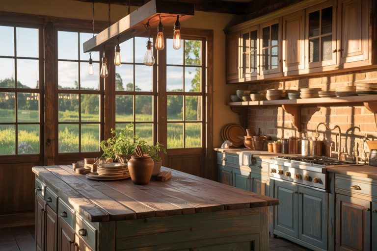 Rustic Farmhouse Kitchen Ideas
