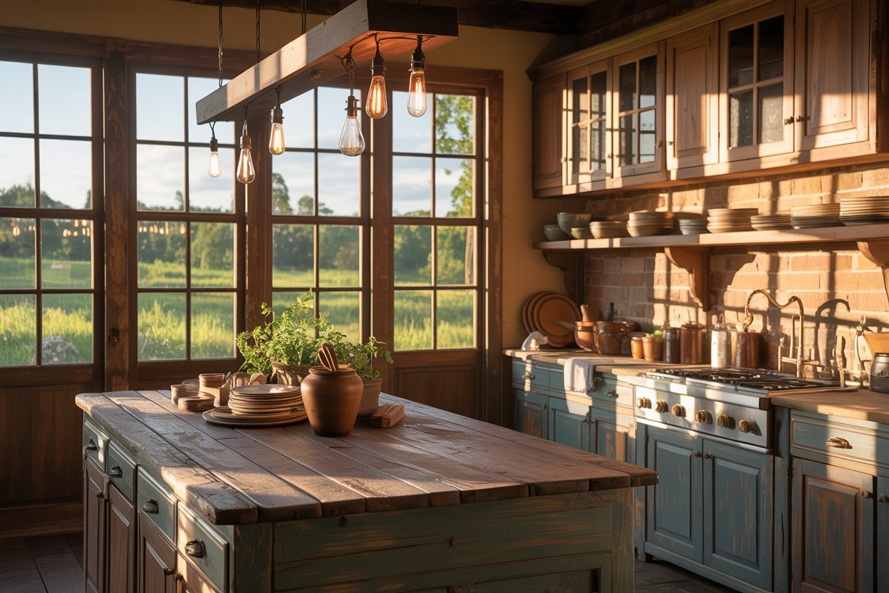 Rustic Farmhouse Kitchen Ideas