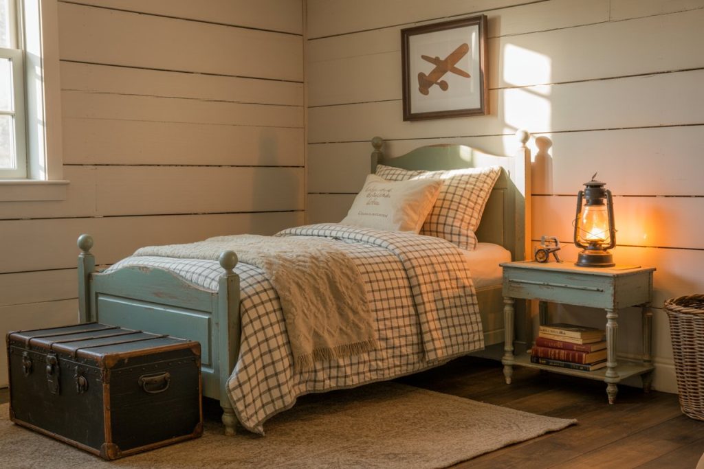 10 Farmhouse Boys Bedroom Ideas