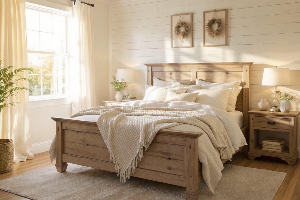 10 Farmhouse Guest Bedroom Ideas