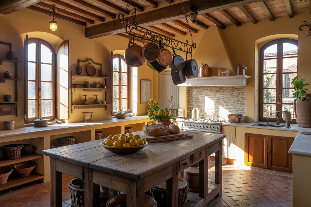 10 Italian Farmhouse Kitchen Ideas
