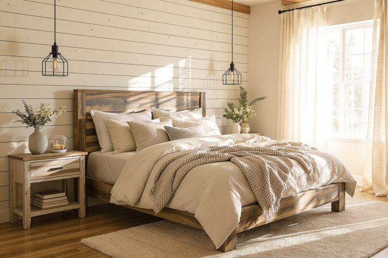 15 Modern Farmhouse Bedroom Ideas