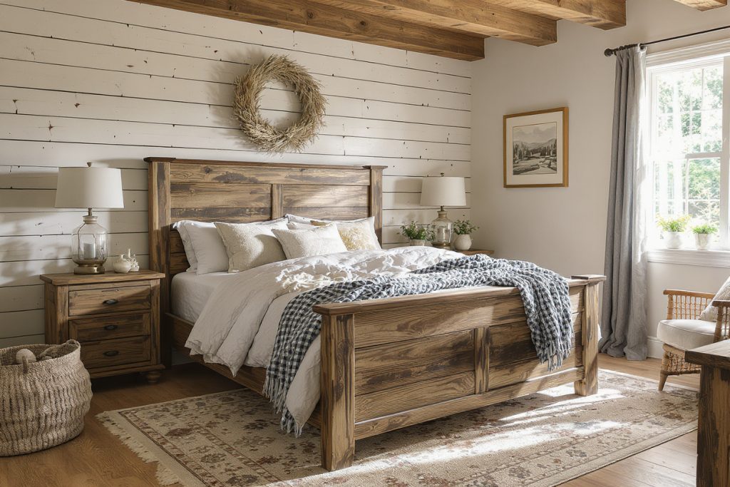15 Rustic Farmhouse Bedroom Ideas To Transform Your Space Into A Cozy Retreat