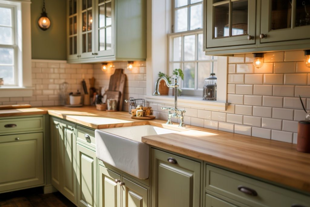 19 Green Farmhouse Kitchen Ideas