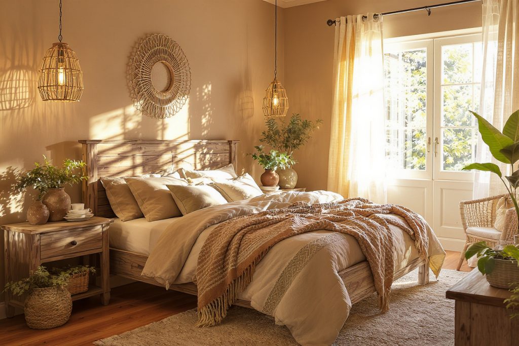 22 Boho Farmhouse Bedroom Ideas