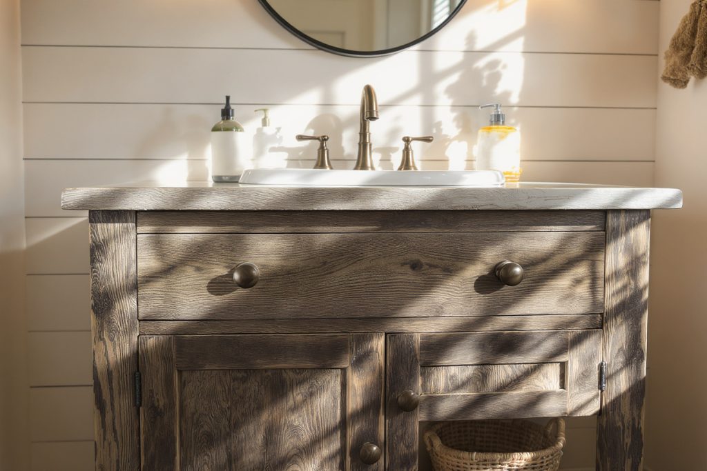 23 Farmhouse Bathroom Vanity Ideas