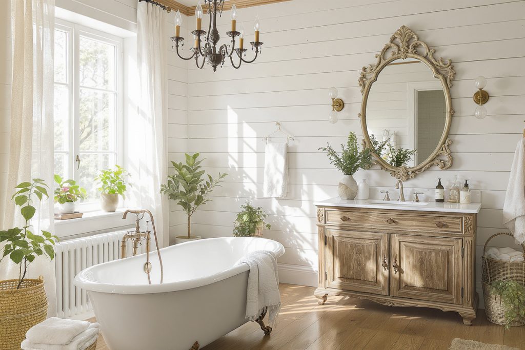 French Farmhouse Bathroom Ideas
