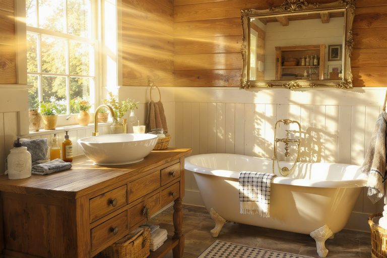 12 Country Farmhouse Bathroom Ideas That Transform Your Space Into a Rustic Retreat