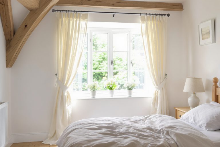 23 Farmhouse Bedroom Curtains