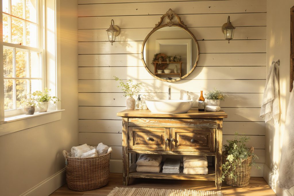 Farmhouse Guest Bathroom Ideas