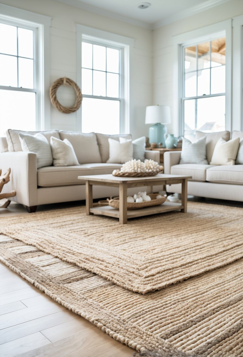 17 Coastal Farmhouse Living Room Ideas That Blend Seaside Charm With ...