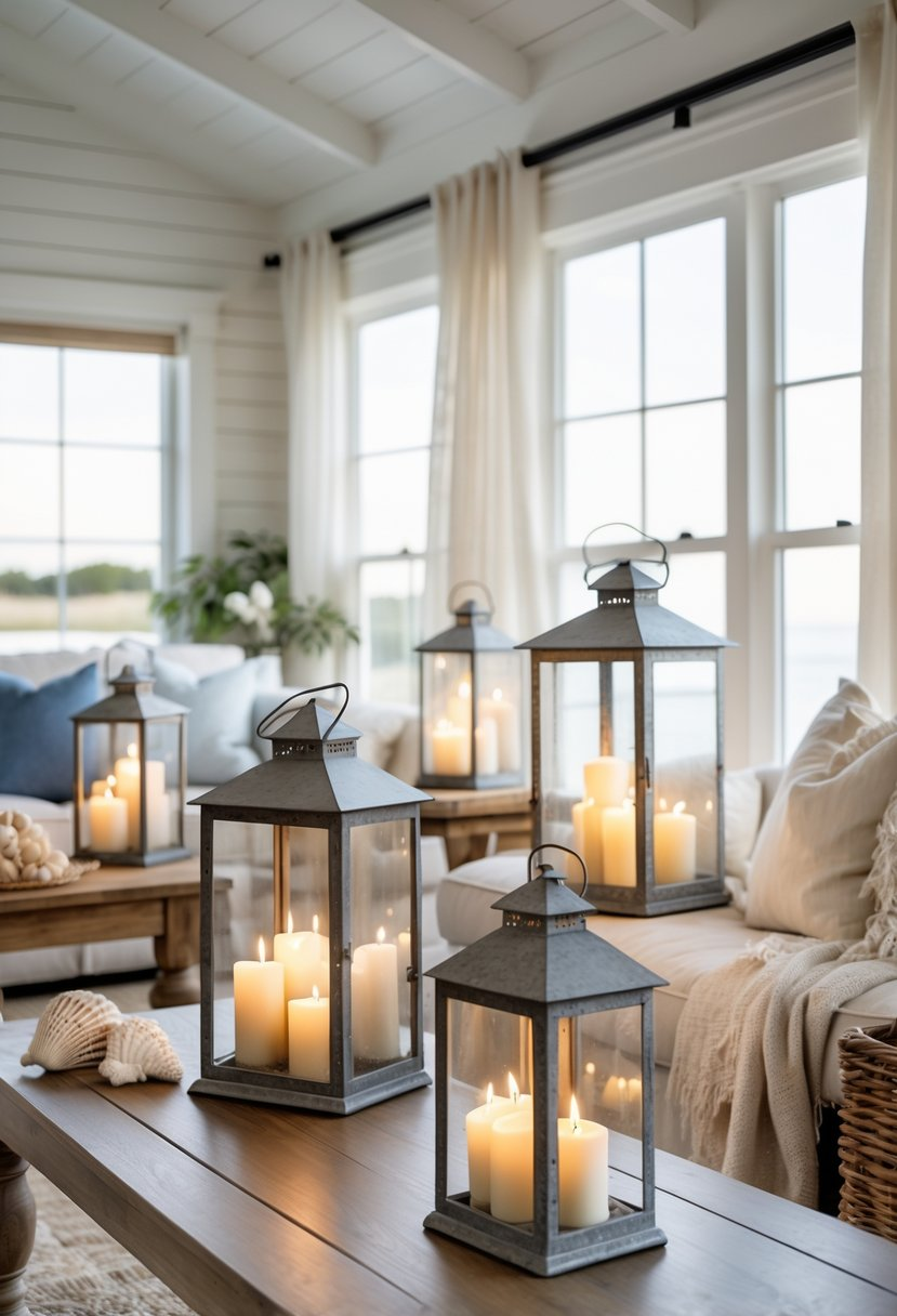 17 Coastal Farmhouse Living Room Ideas That Blend Seaside Charm With ...