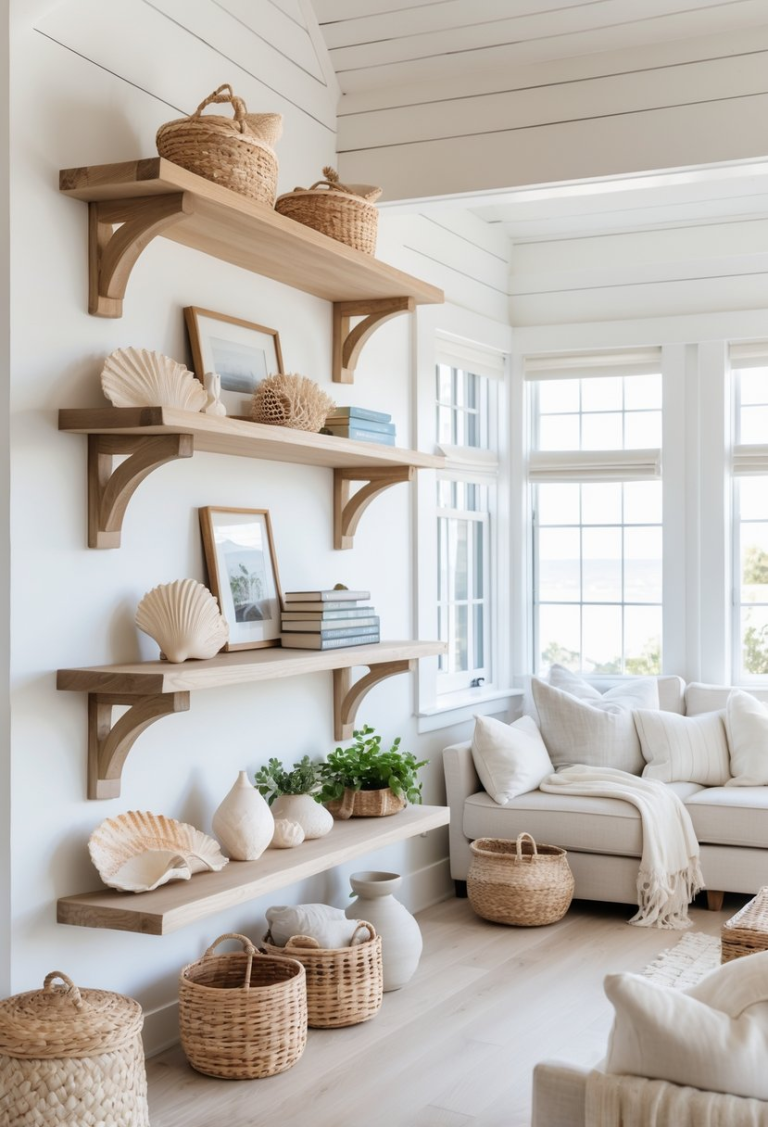 17 Coastal Farmhouse Living Room Ideas That Blend Seaside Charm With ...