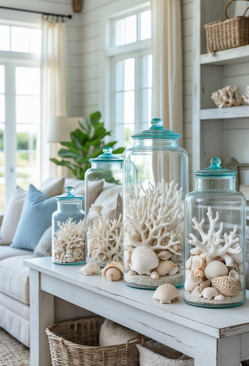 17 Coastal Farmhouse Living Room Ideas That Blend Seaside Charm With ...