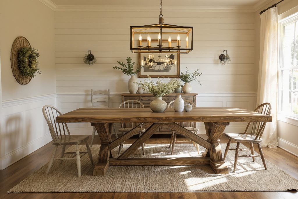 Farmhouse Dining Room Table Ideas