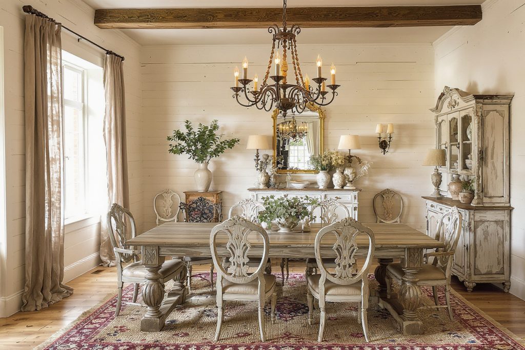 French Farmhouse Dining Room Ideas