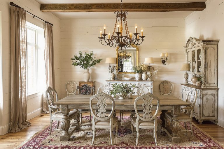 French Farmhouse Dining Room Ideas